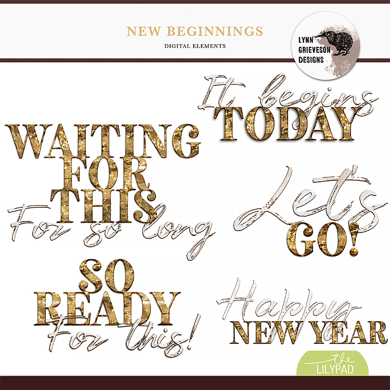 New Beginnings Titles
