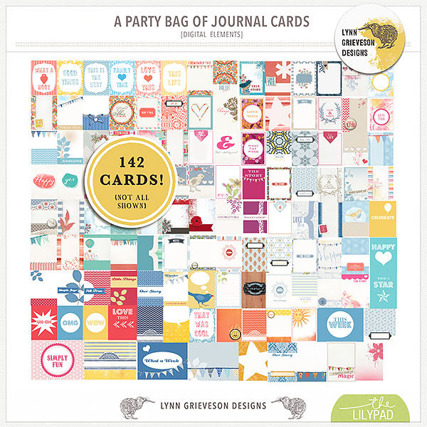 Party Bag journal cards