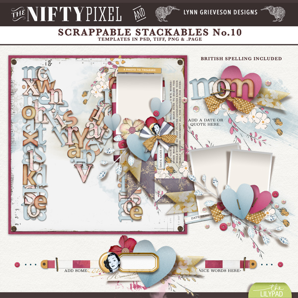 Scrappable Stackables No10