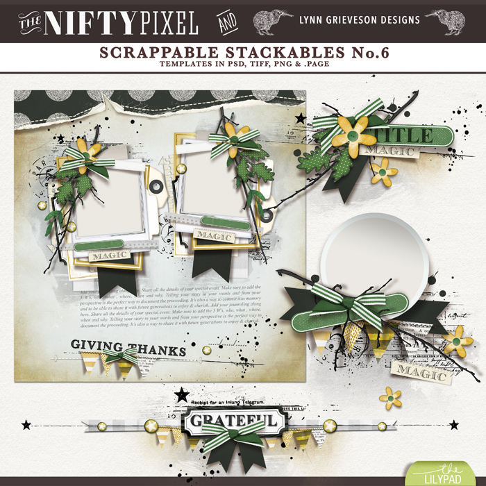 Scrappable Stackables No6
