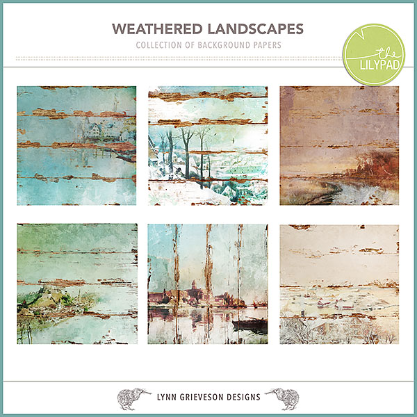 Weathered Landscapes Paper Pack