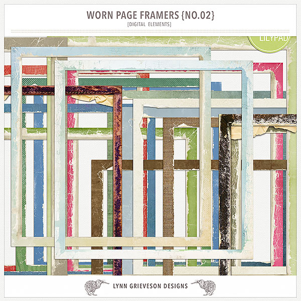 Worn Page Framers No.02