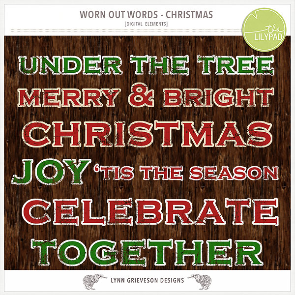 Worn Out Words Christmas