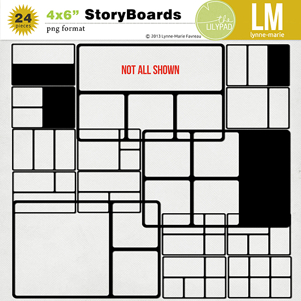 4x6 Storyboards