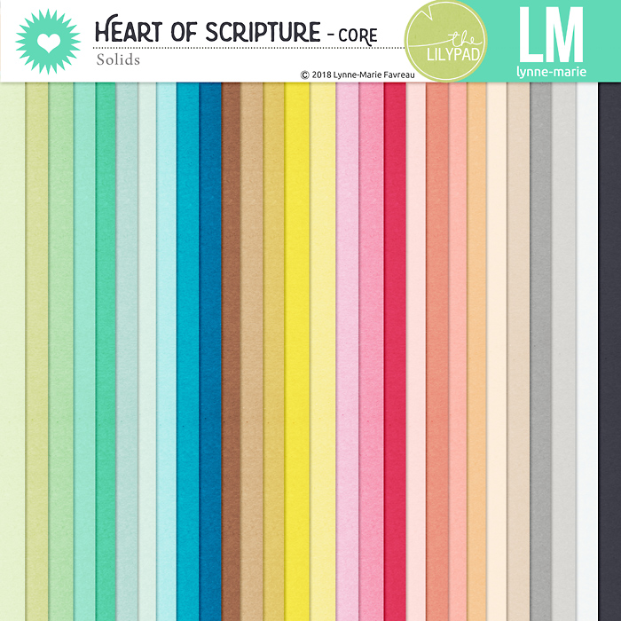 Heart of Scripture solids