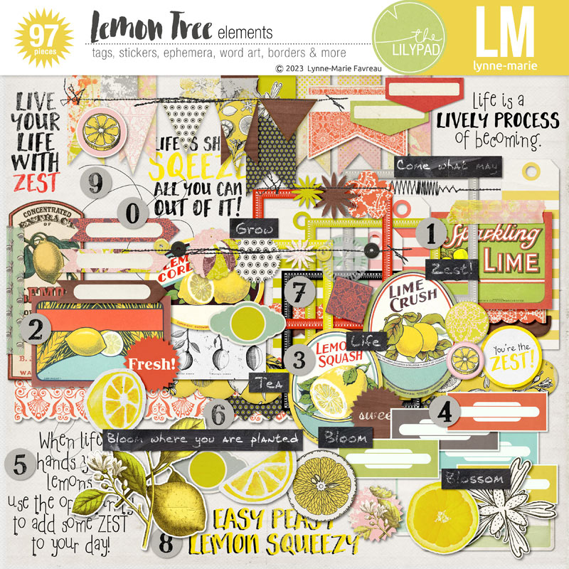 Lemon Tree elements - Image 2