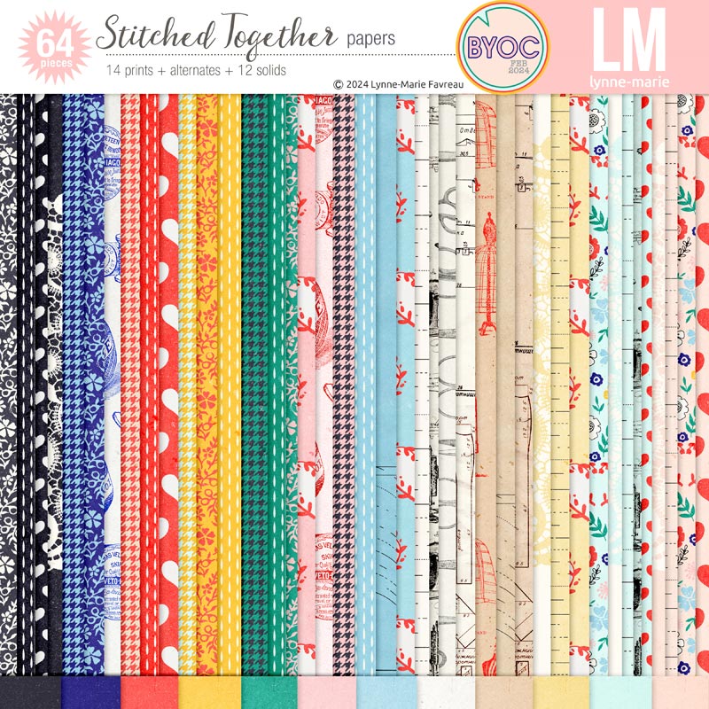 Stitched Together papers