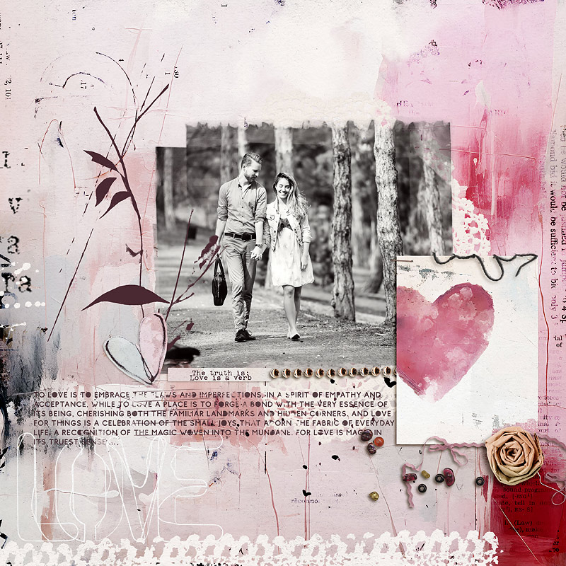 Hear My Voice 20 Loving Digital Scrapbooking Journal Cards - Image 6