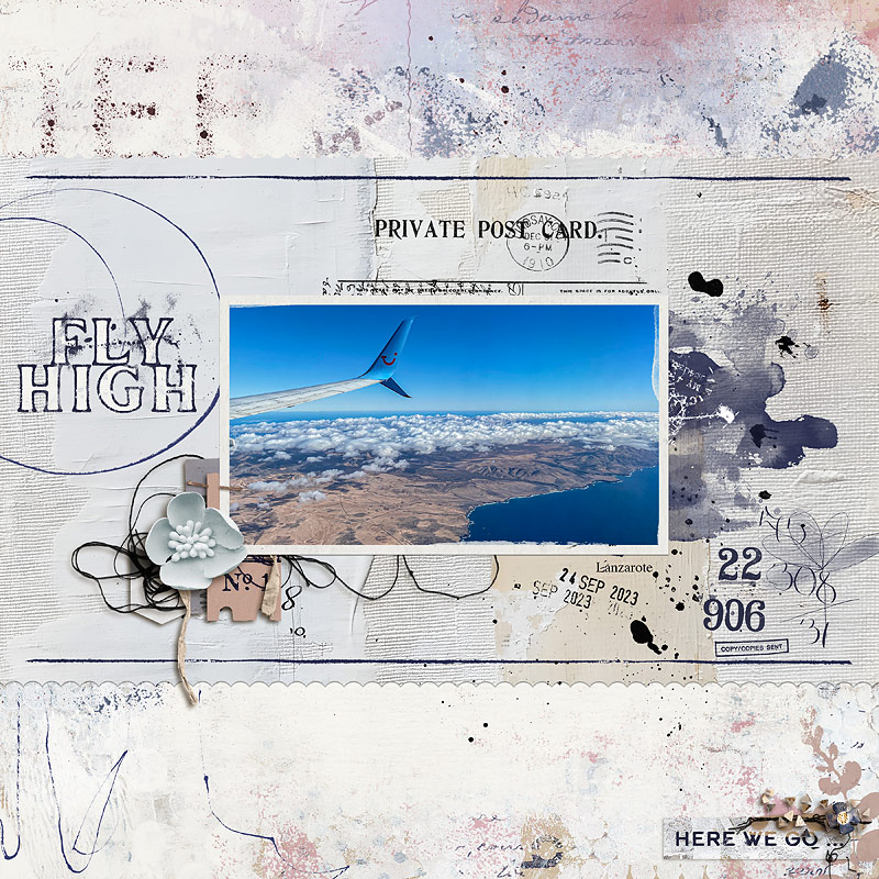 Hear My Voice: 34 - Soaring | Digital Scrapbooking Template Duo - Image 10
