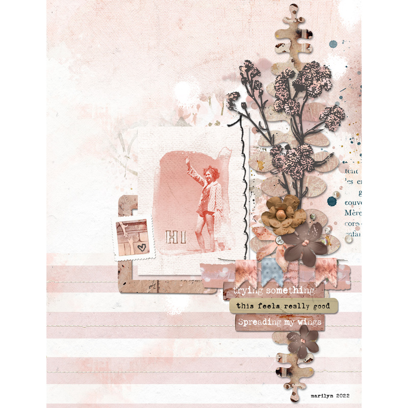 New Connections Digital Scrapbooking Paper Pack - Image 4