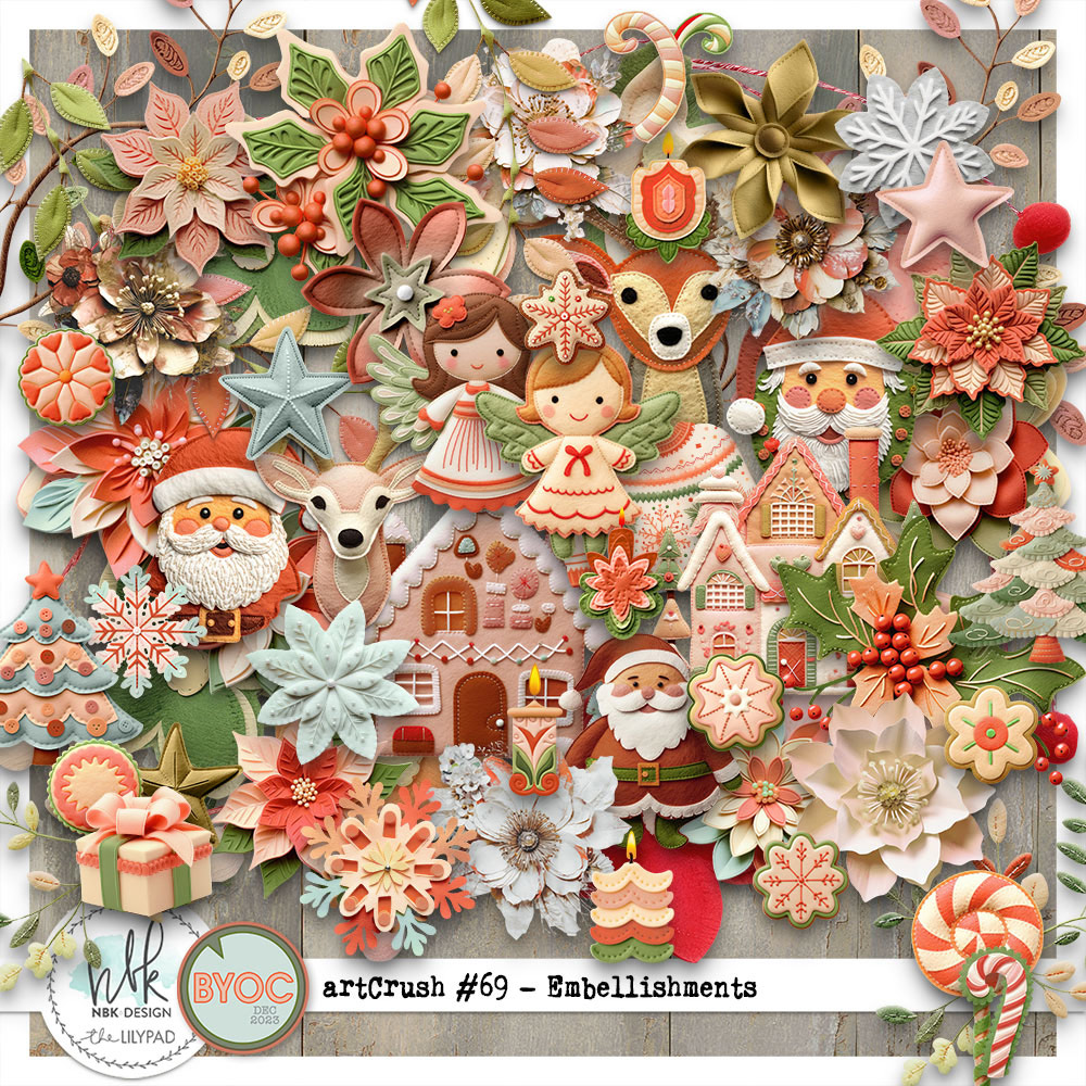 artCrush #69 {Embellishments}