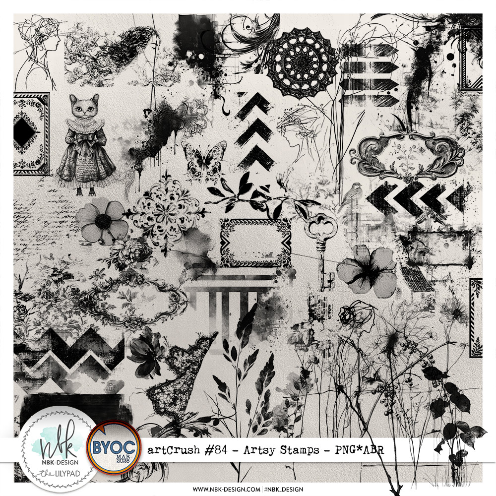 artCrush #84 {Artsy Stamps}