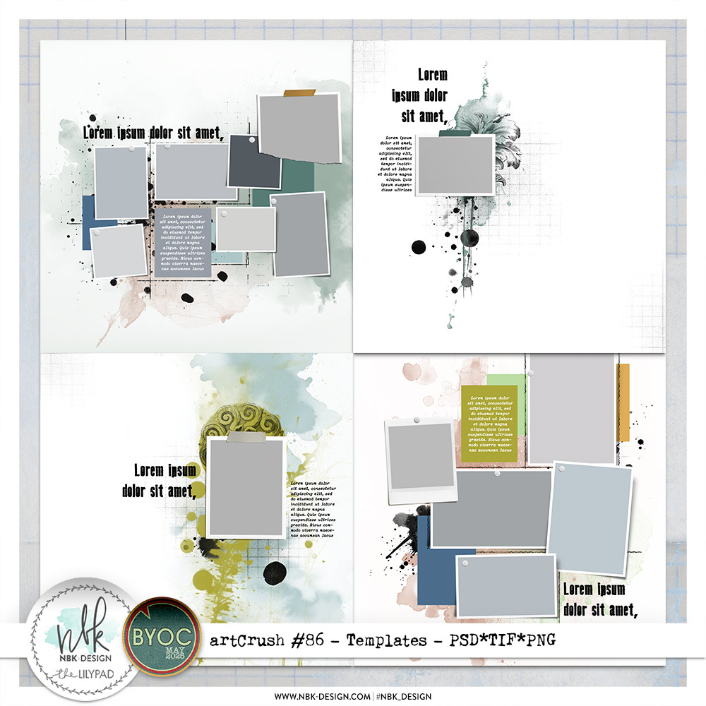 artCrush #86 {Templates}