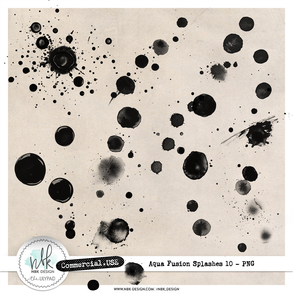 CU Aqua Fusion Splashes {No10}