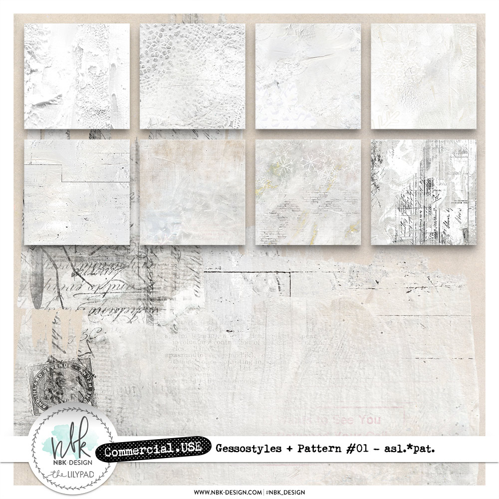 CU Gesso Styles & Pattern #1