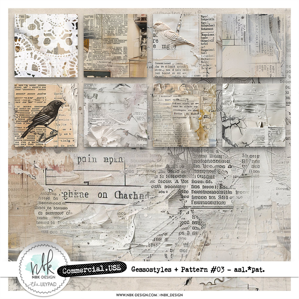 CU Gesso Styles & Pattern #3