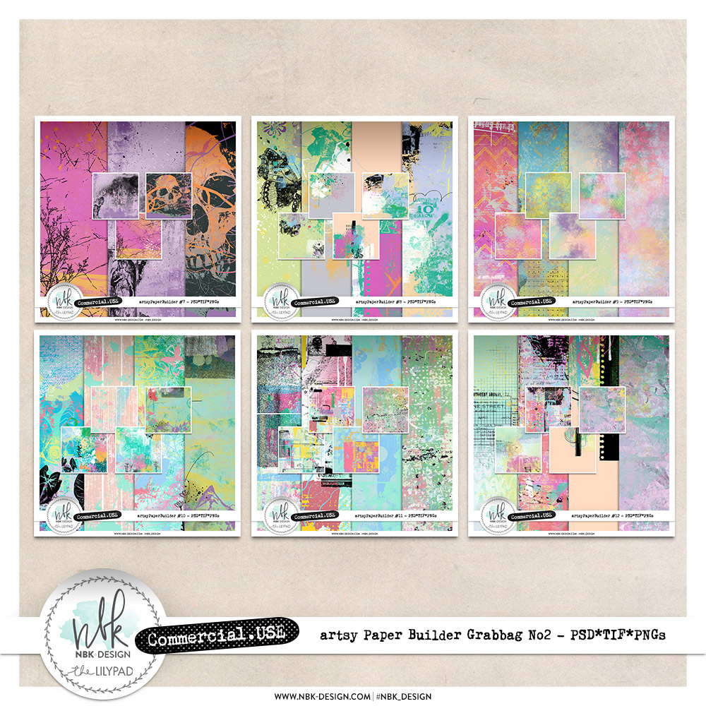 CU artsyPaperBuilder Grabbbag No2