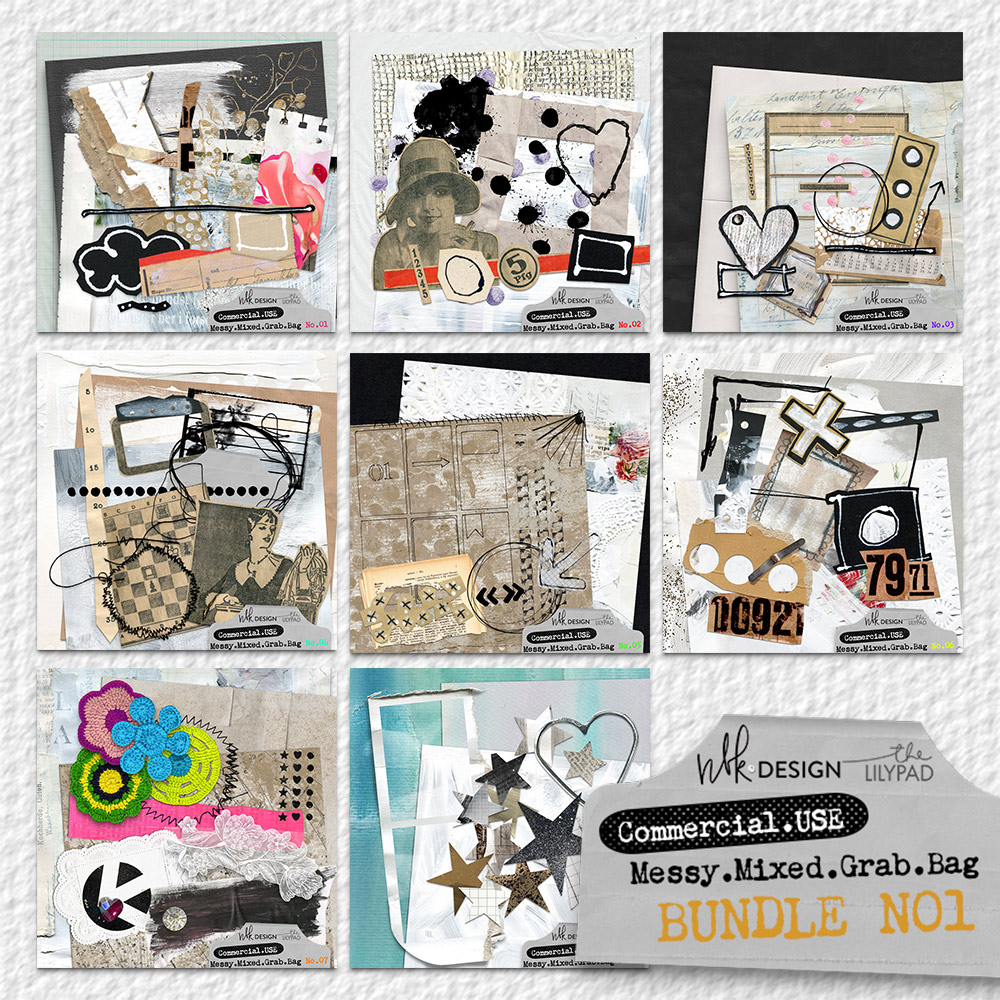 CU Messy Grabbag {Bundle1}