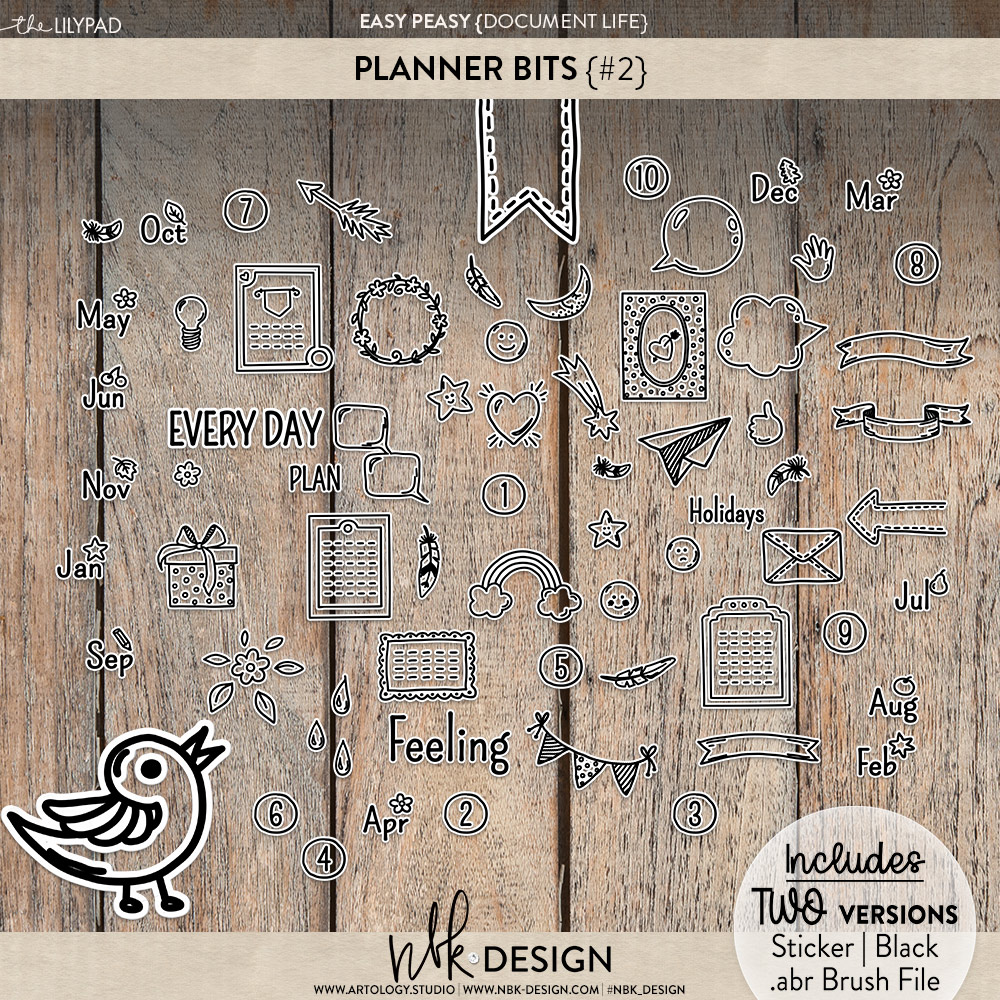 Easy Peasy Planner Bits #2