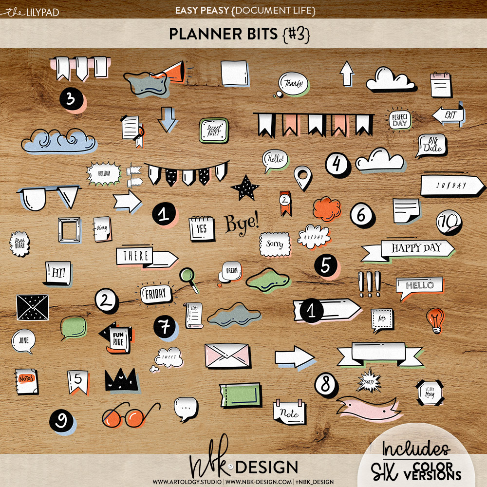 Easy Peasy Planner Bits #3