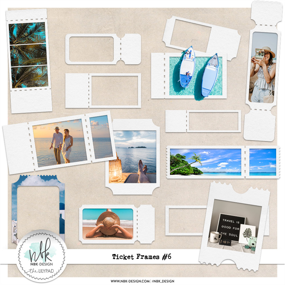 Easy Peasy {Ticket Frames #6}