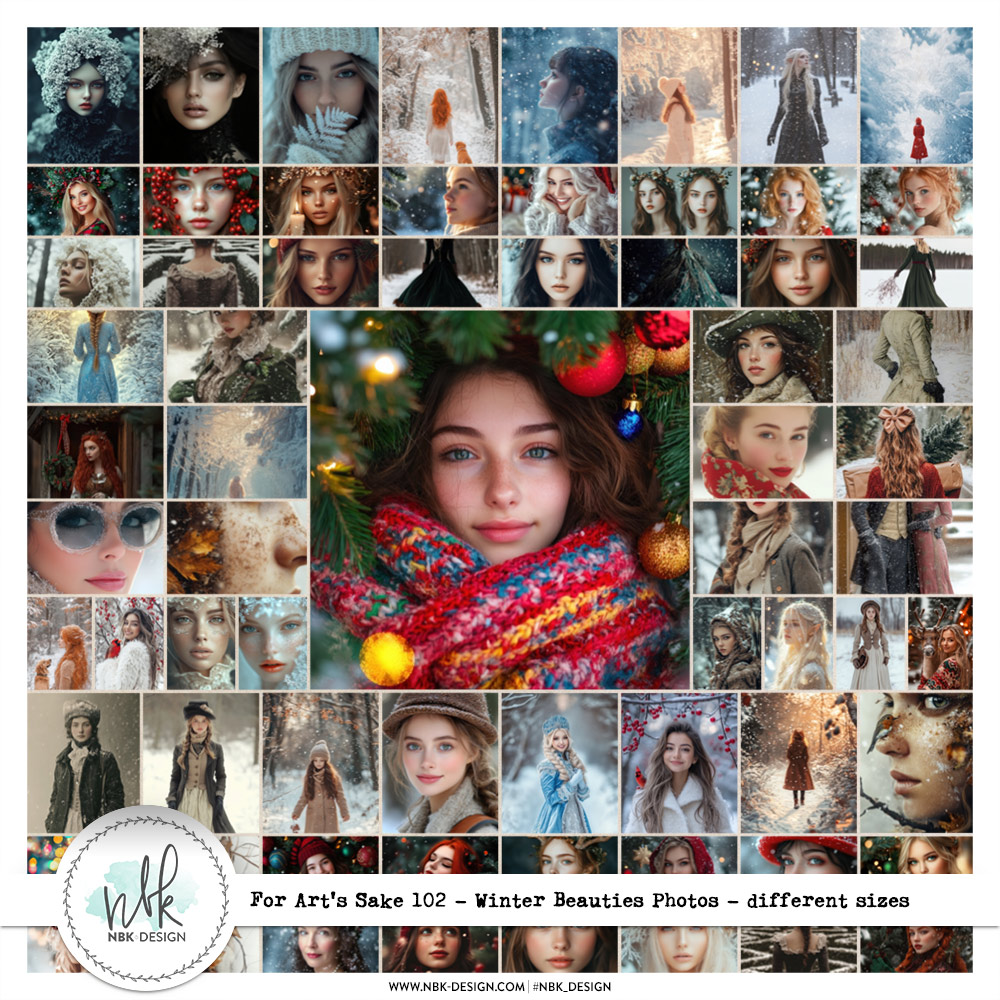 For Art's Sake #102 {Winter Beauties}