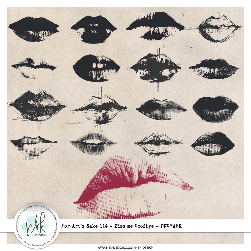 For Art's Sake #114 {Kiss me Goodbye}