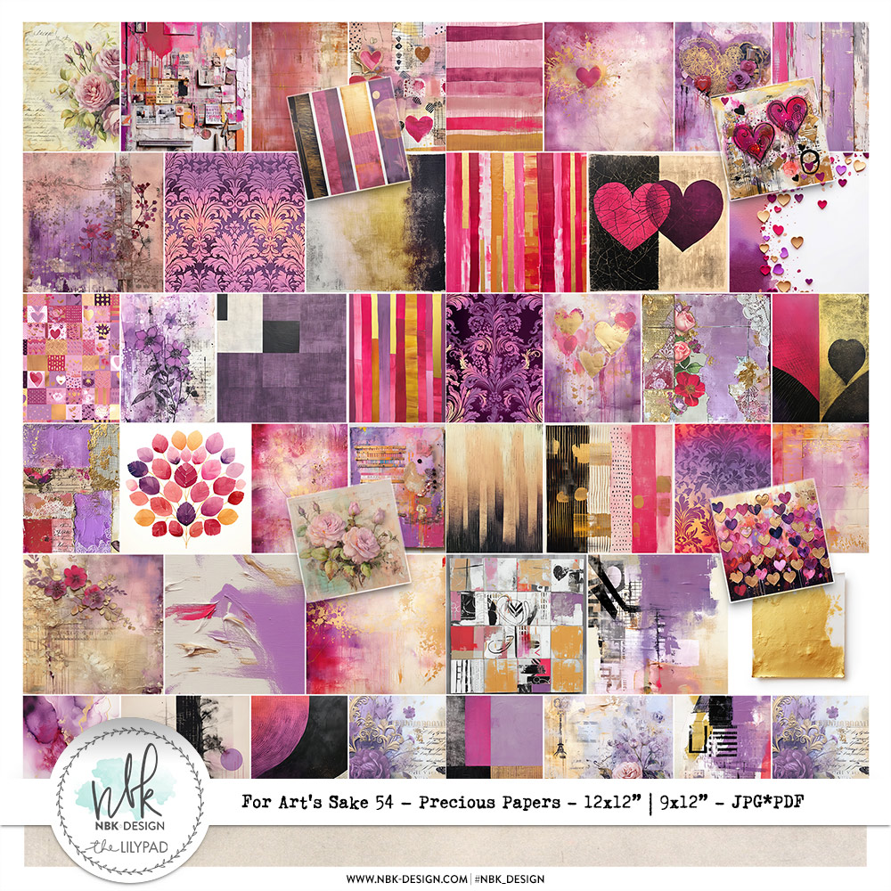 For Art's Sake #54 {Precious Papers}