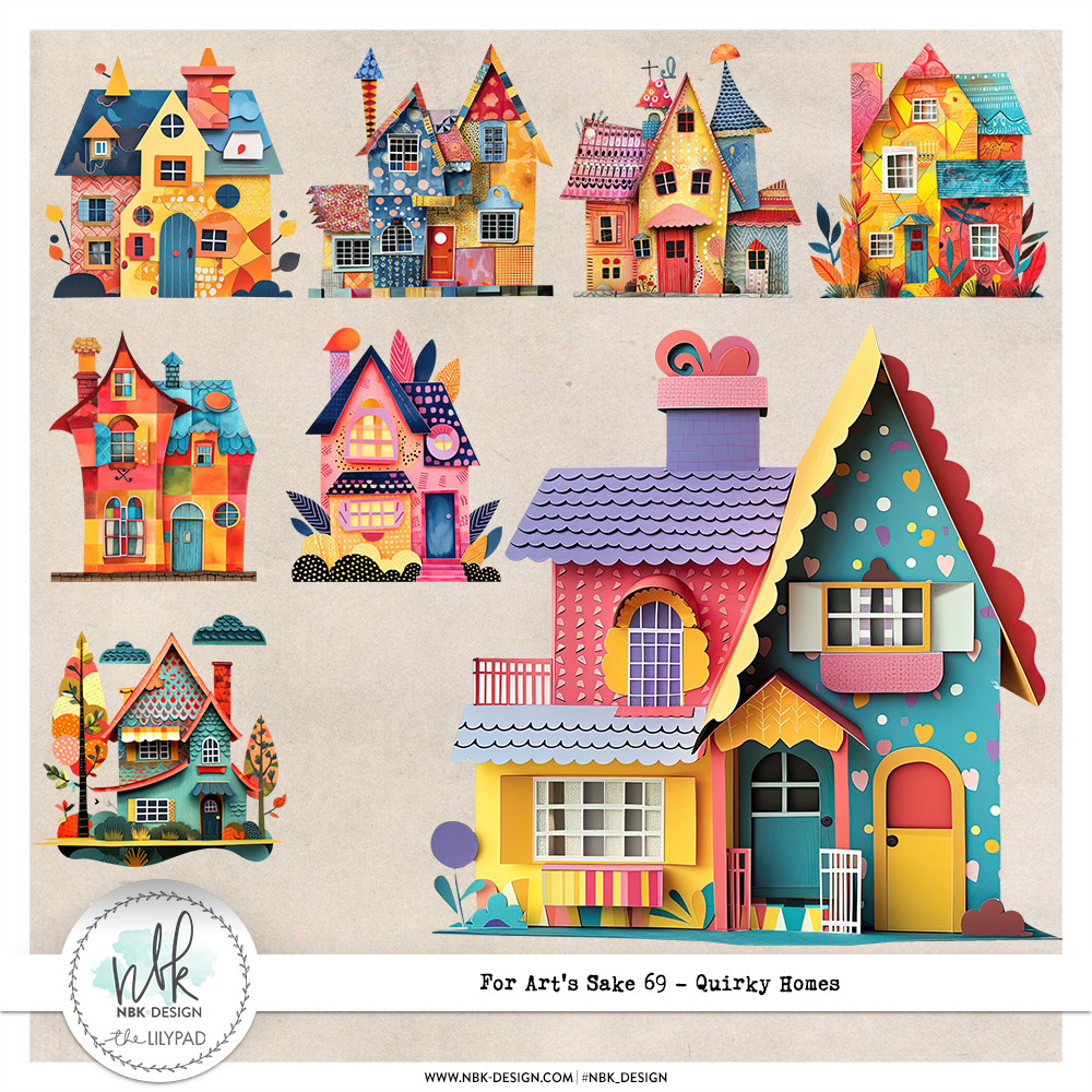 For Art's Sake #69 {Funky Quirky Homes}