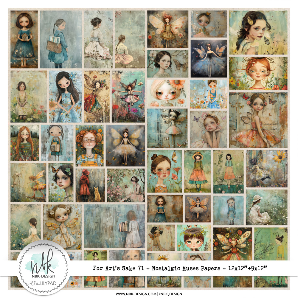 For Art's Sake #71 {Nostalgic Muses}