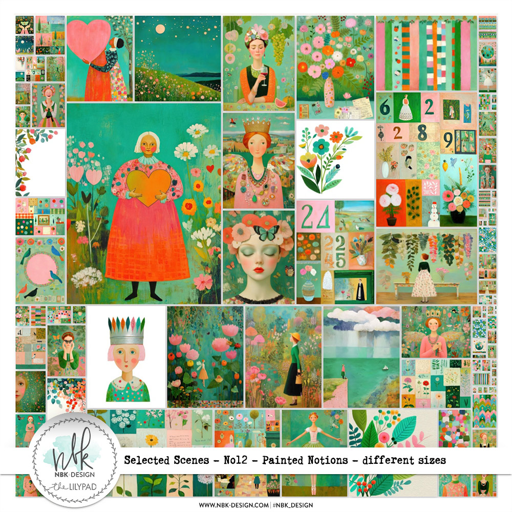 Selected Scenes No12 {Painted Notions}