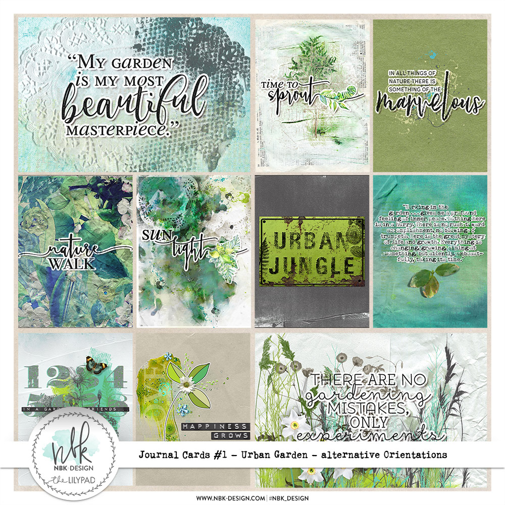 Easy Peasy Cards - Urban Garden 1