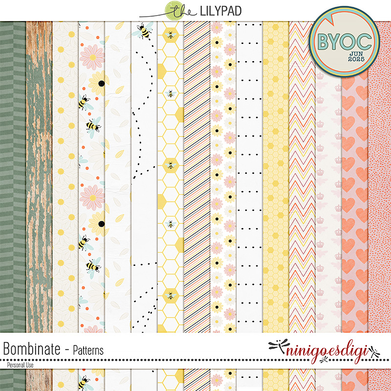 Bombinate | Patterns by ninigoesdigi