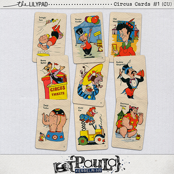 Circus Cards #1 {CU}