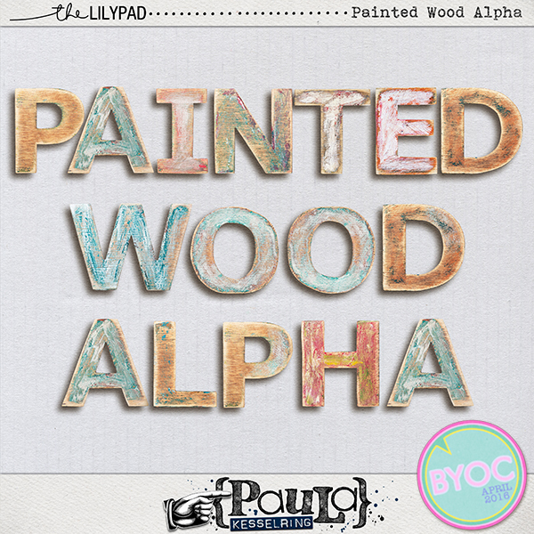 Painted Wood Alpha - Image 2