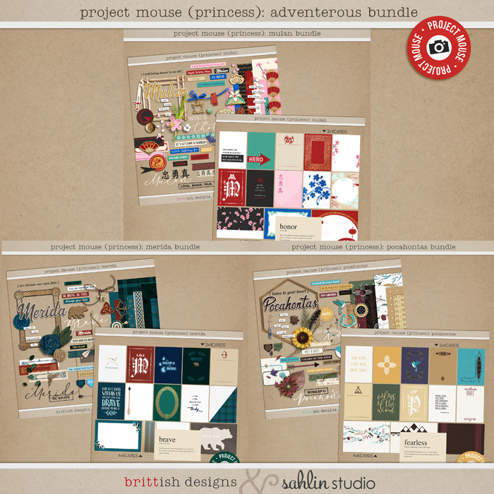 Project Mouse (Princess) Adventerous BUNDLE