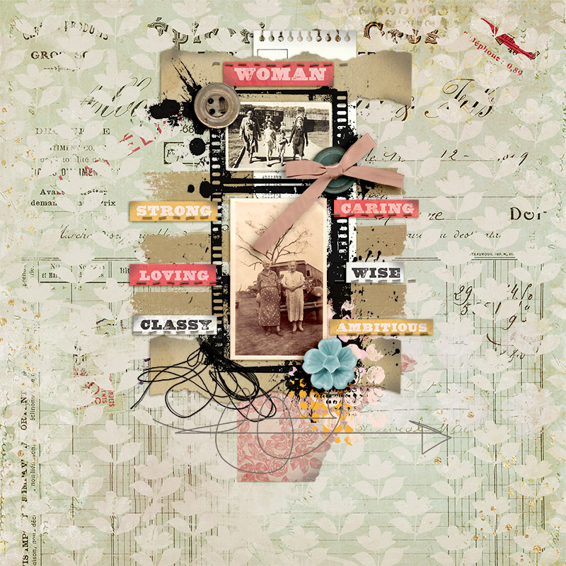 Positives Template Set by Digital Scrapbook designer Lynn Grieveson - Image 8