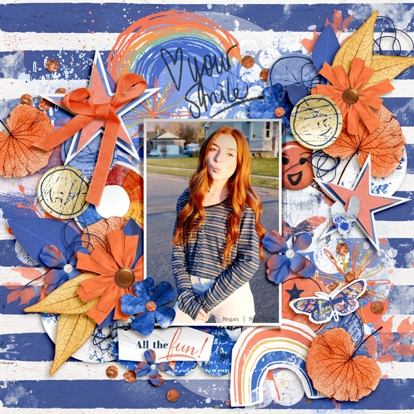 Positivity Digital Scrapbooking Elements by Lynn Grieveson - Image 5