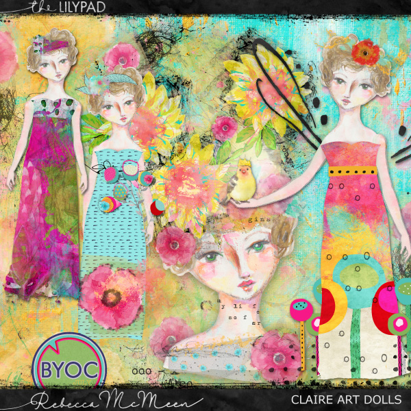Claire & Her Closet (with BONUS Art Dolls) - Image 5