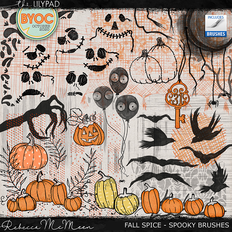 Fall Spice [Spooky Brushes]