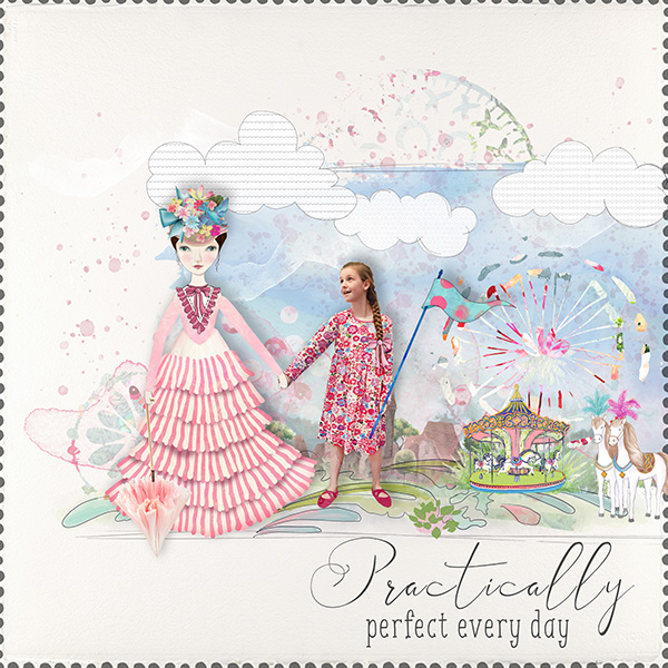 Mary's Popping By Background Vignettes - Image 2