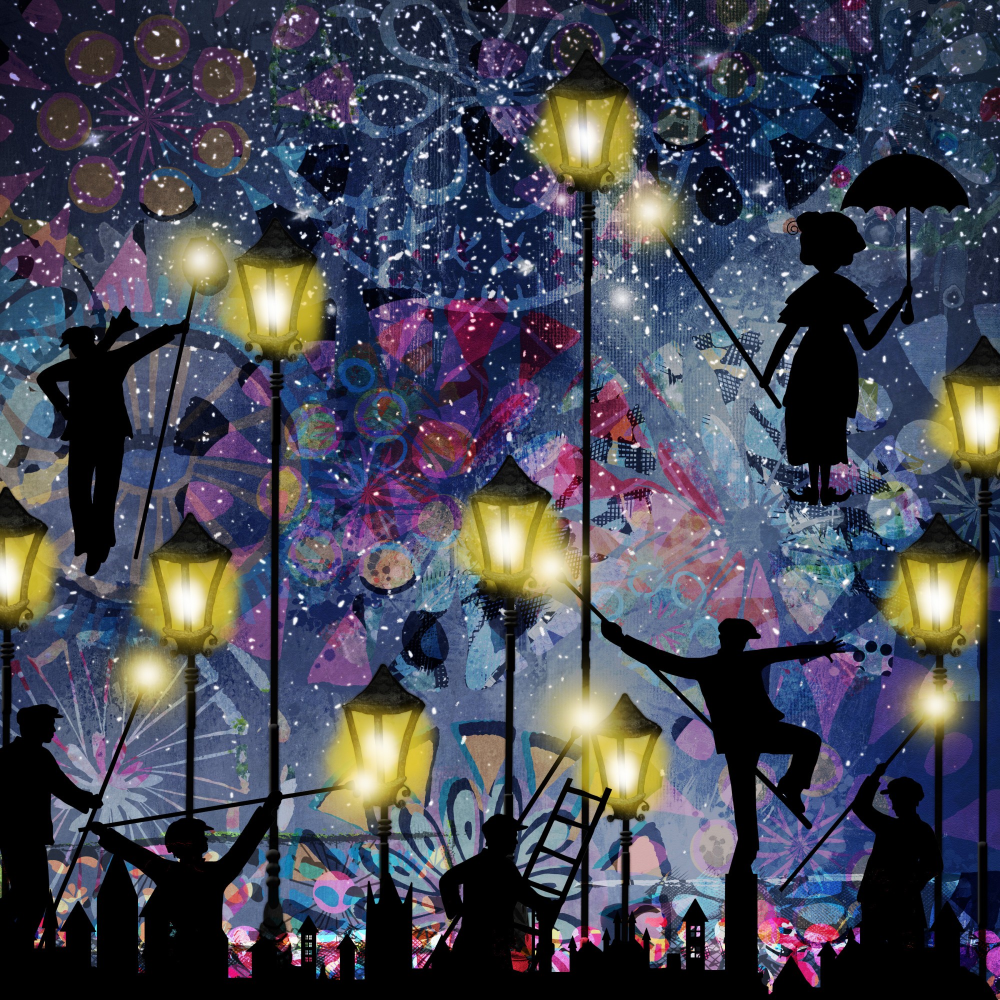 Mary’s Popping By Silhouettes - Image 6