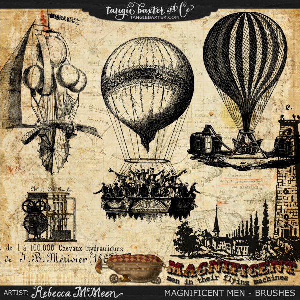 Magnificent Men {Brush Bundle} - Image 2