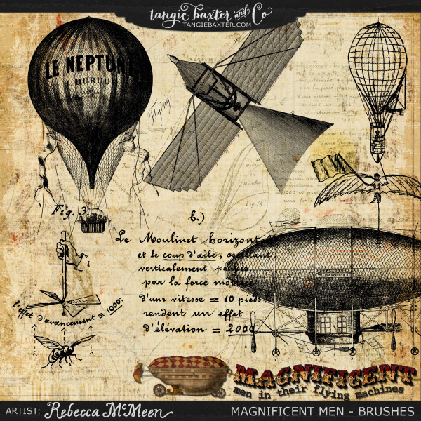 Magnificent Men {Brush Bundle} - Image 3
