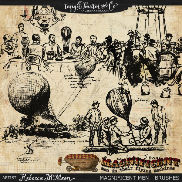 Magnificent Men {Brush Bundle} - Image 4