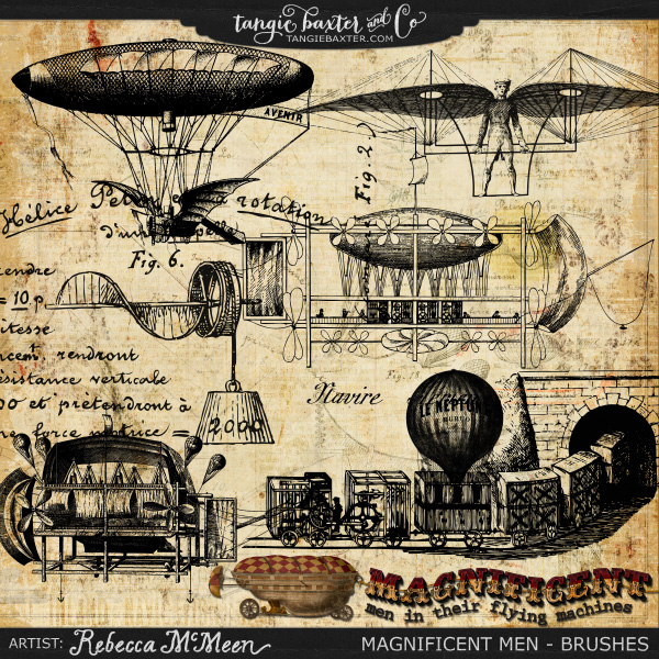 Magnificent Men {Brush Bundle} - Image 7