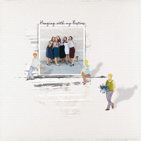 Watercolor Background People No. 1 - Image 2