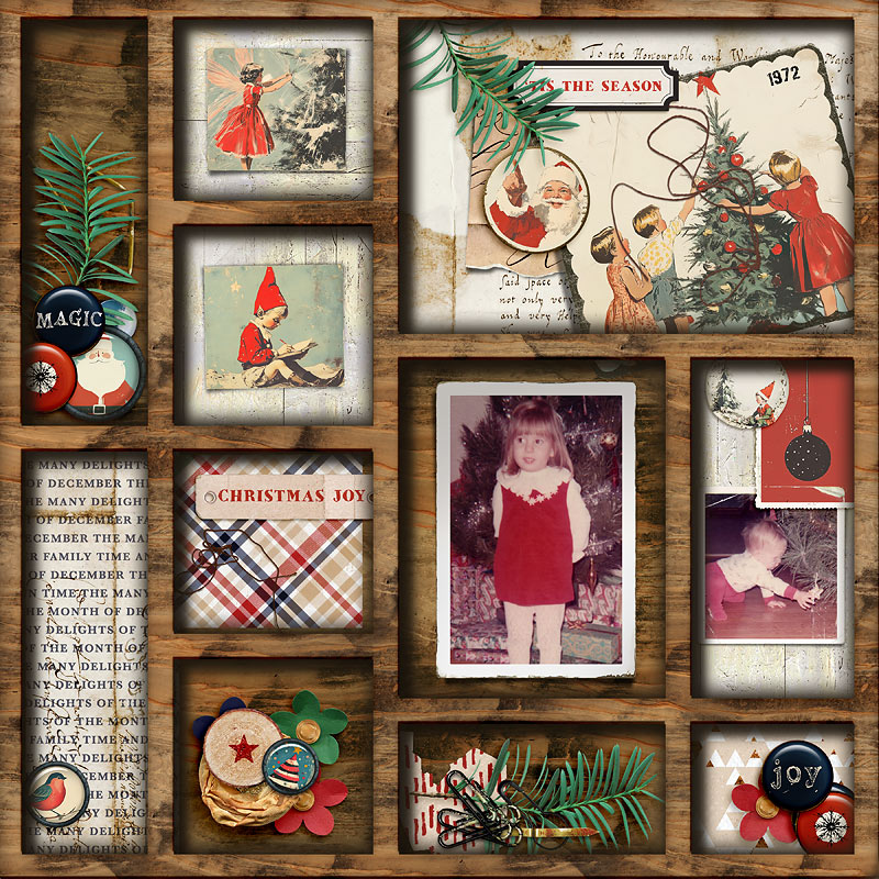Retro Ho Ho Ho Elements by Lynn Grieveson - Image 5