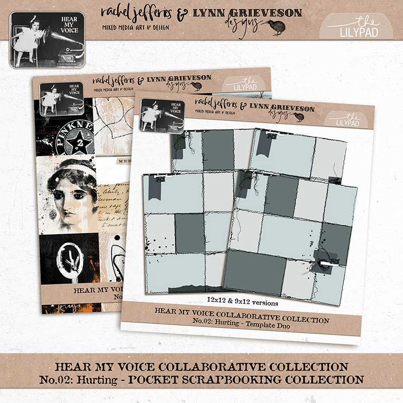 Hear My Voice 02 Hurting Pocket Scrapbooking Bundle