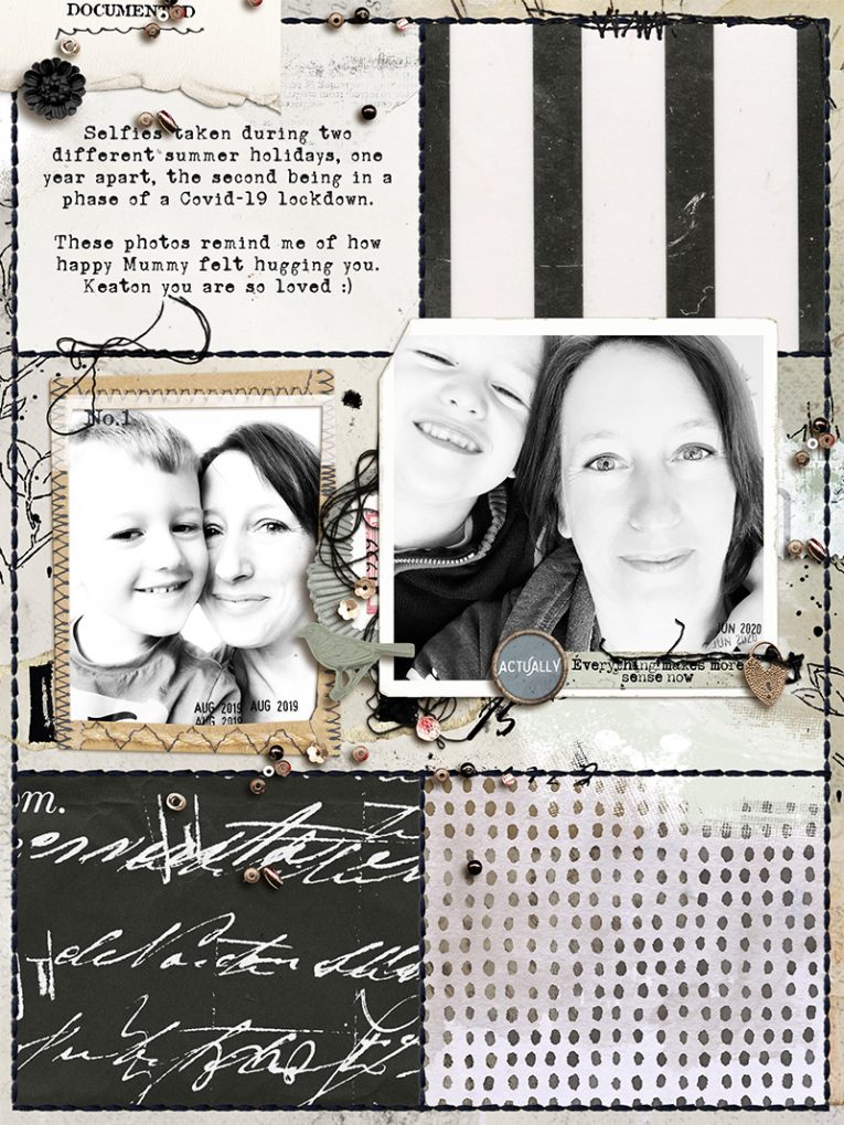 Hear My Voice: 01 - Questioning | Digital Scrapbooking Paper Pack - Image 7